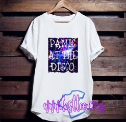 Cheap Vintage Tees Panic at The Disco Galaxy