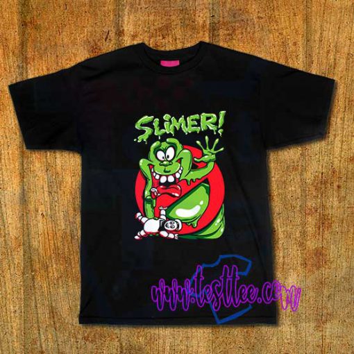 Cheap Vintage Tees Slimer Ghost