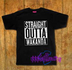 Cheap Vintage Tees Straight Outta Wakanda