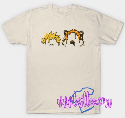 Cheap Vintage Tees Calvin and Hobbes Grime