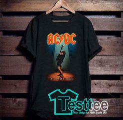 ac dc let there be rock t shirt