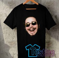 Cheap Vintage Post Malone Face Tees