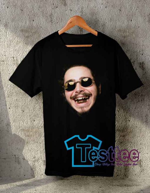 Cheap Vintage Post Malone Face Tees