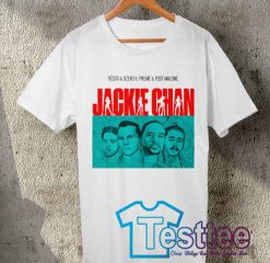 Cheap Vintage Tees Tiesto x Dzeko x Preme x Post Malone Jackie Chan