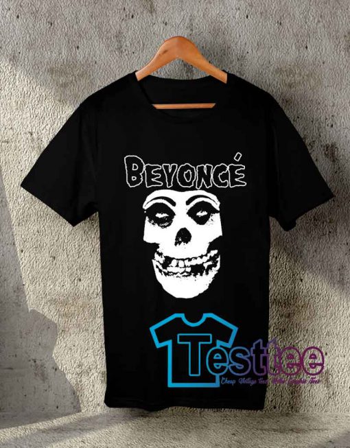 Cheap Vintage Tees Beyonce Skull