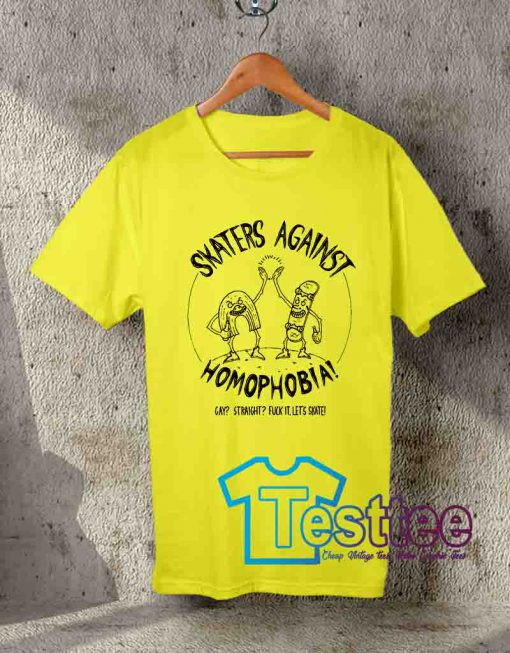 Cheap Vintage Tees Antique x Way Bad Skaters Against Homophobia