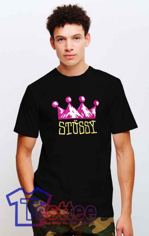 Cheap Vintage Stussy Logo Tees