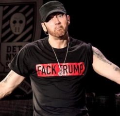 Cheap Vintage Eminem Fack Trump Tee