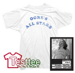 Cheap Vintage Frank Zappa Ogre's All Stars Tees