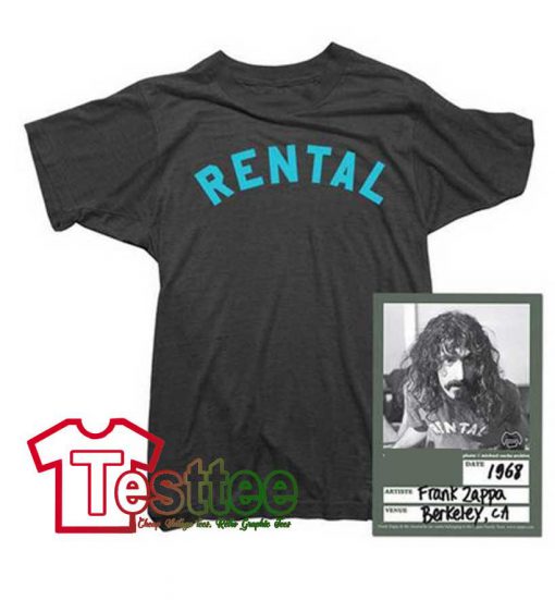 Cheap Vintage Frank Zappa Rental Tee