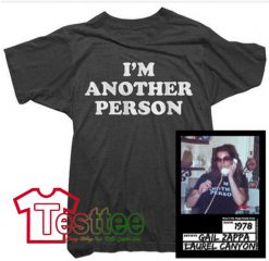 Cheap Vintage Frank Zappa I'm Another Person Tee