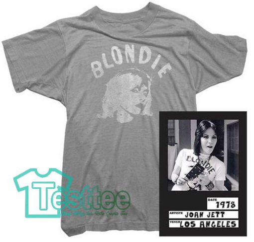Cheap Vintage Joan Jett Blondie Tee
