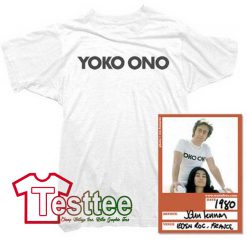 Cheap Vintage John Lennon Yoko Ono Tee