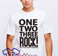 Cheap Vintage One Two Three Rock Tees