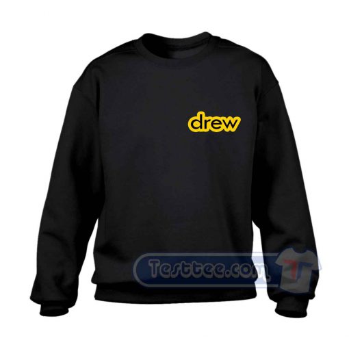 Justin Bieber Drew Pocket Sweatshirt
