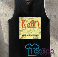 Korn Who Then Now Tank Top