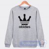 Abides Big Lebowski Adidas Parody Sweatshirt