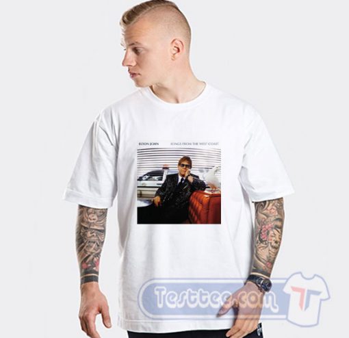Elton John Song From The West Coast Tee