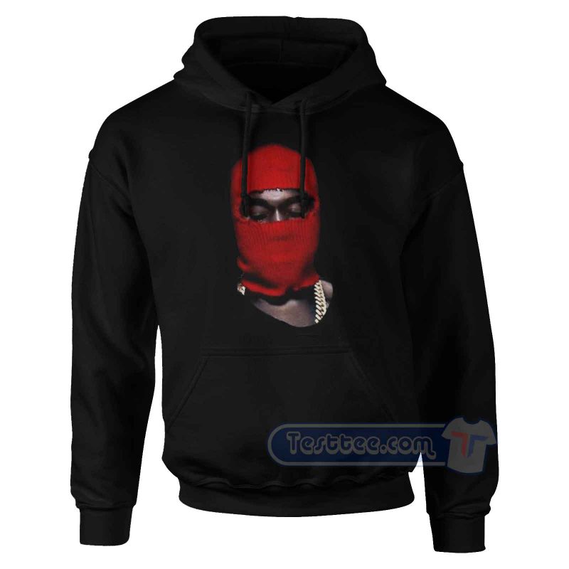 Kanye West Yeezus Red Ski Mask Hoodie Graphic Tees