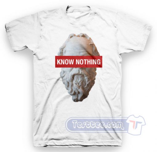 Socrates Know Nothing Tees