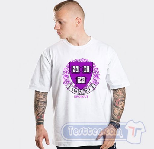 Harvard Dropout Logo Tees