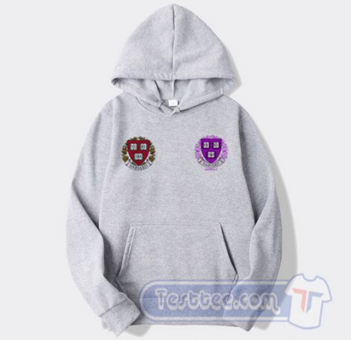 Lil Pump Harvard Dropout Logo Hoodie