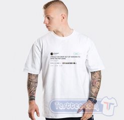 Lil Pump Harvard Dropout Tweet Tees