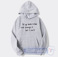 Taylor Swift Back To December Lyrics Hoodie