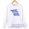 Taylor Swift Delicate Lyrics Sweatshirt