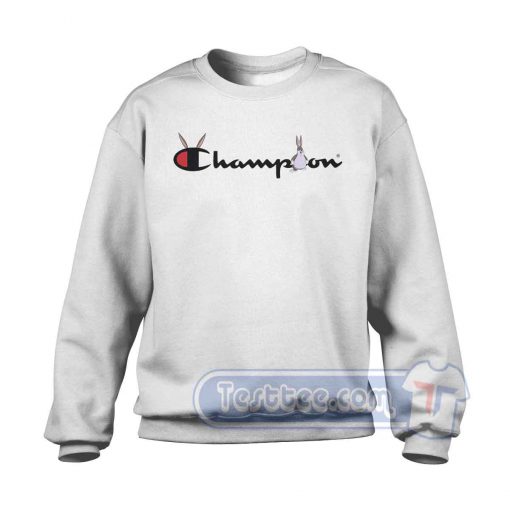 Big Chungus X Champion Parody Graphic Sweatshirt