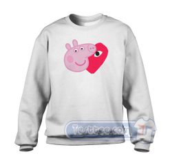 Peppa Pig X Comes Des Garcons Graphic Sweatshirt