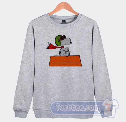 Snoopy Flying Graphic Sweatshirt