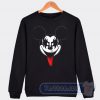 Kiss Mickey Mouse Sweatshirt