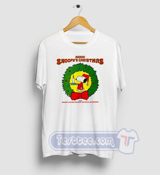 Merry Snoopy's Christmas The Royal Guardsmen Tees
