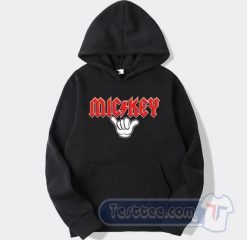 Mickey Mouse ACDC Style Hoodie