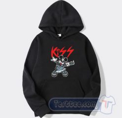Mickey Mouse Kiss Style Hoodie