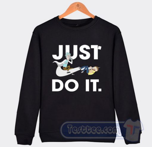 Rick And Morty Just Do It Graphic Sweatshirt
