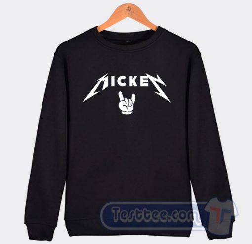Rock And Roll Mickey Mouse Sweatshirt