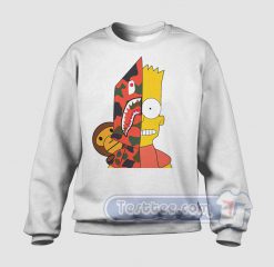 Simpson X Bape Graphic Sweatshirt