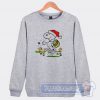 Snoopy And Little Woodstock Christmas Sweatshirt