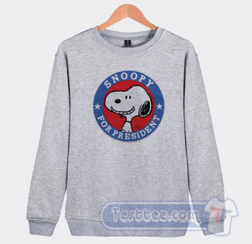 Snoopy For President Graphic Sweatshirt