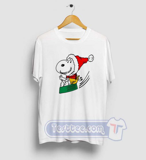 Snoopy Santa Clause Graphic Tees