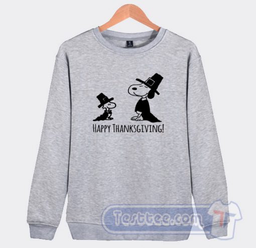 Thanksgiving Snoopy Graphic Sweatshirt