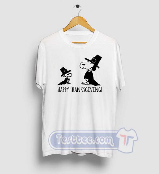 Thanksgiving Snoopy Graphic Tees