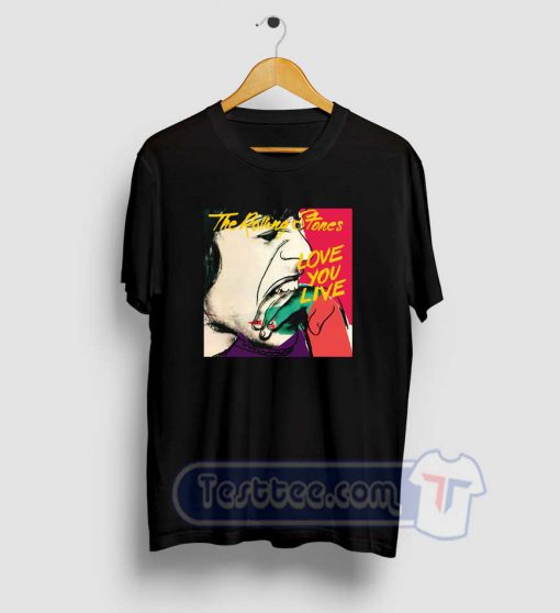 The Rolling Stones Love You Live Tees