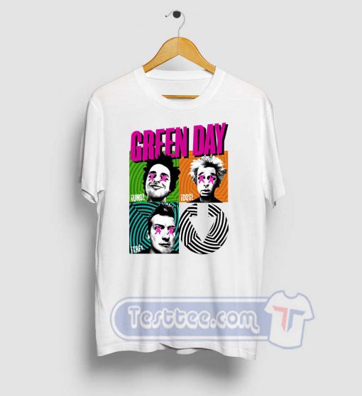 Uno Dos Try Green Day Graphic Tees