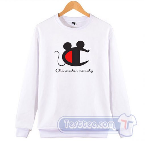 Champion Parody Mickey Mouse Sweatshirt