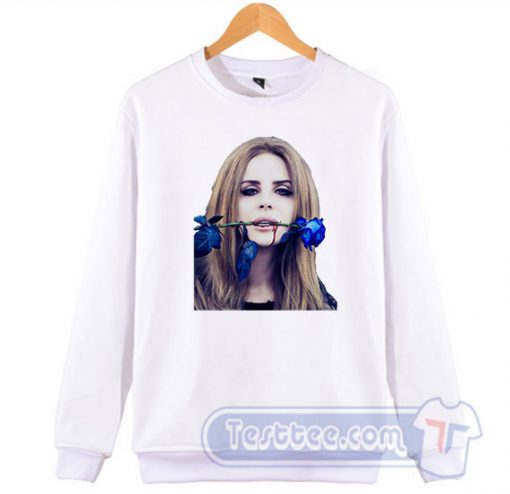 Lana Del Rey Blue Rose Sweatshirt