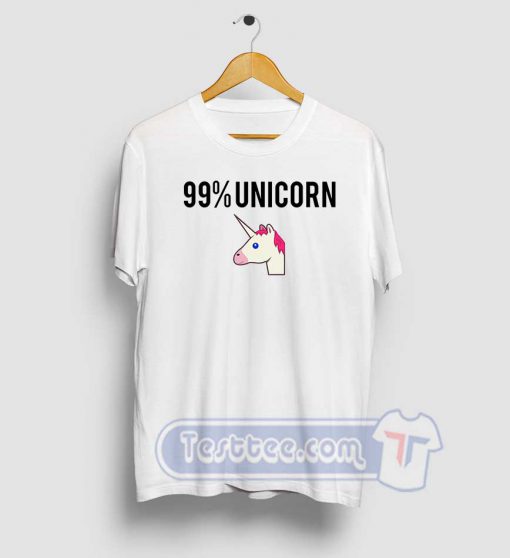 99% Unicorn Graphic Tees