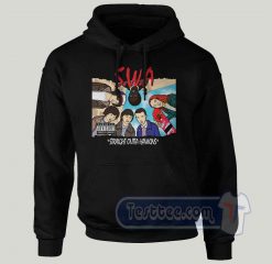 Stranger With Attitude Graphic Hoodie